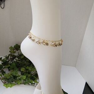 Boho Elephant Charm Ankle Bracelet Anklet Gold Filled New